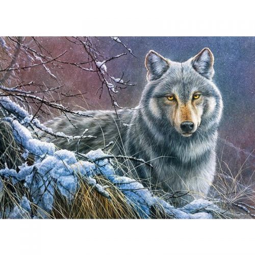 Пазлы "Серый волк" Cherry Pazzi, 1000 элементов (Castorland)