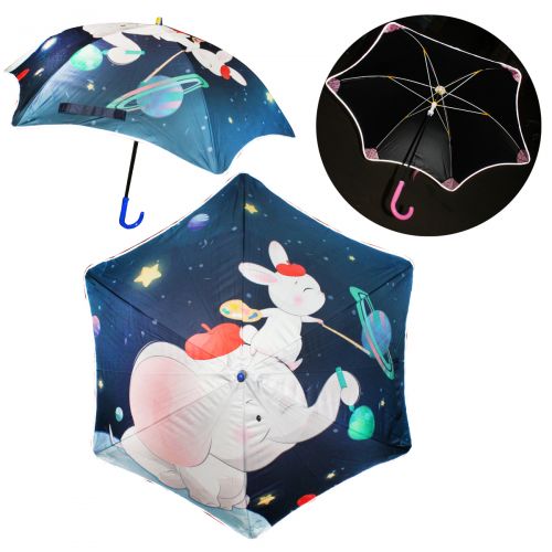 Зонтик детский со светоотражающими элементами, вид 4 (MiC)