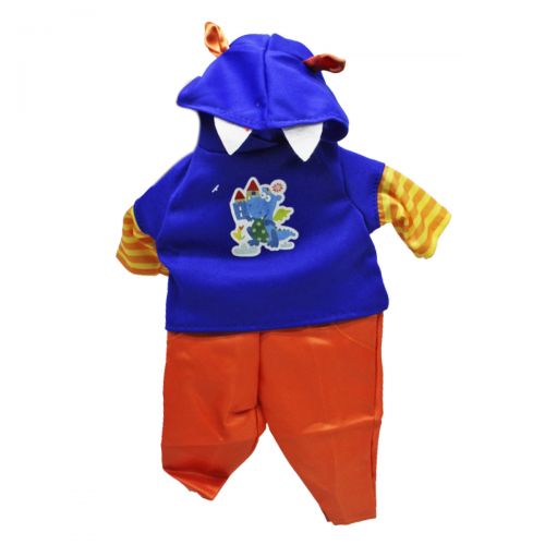 Одяг для пупса "Yale Baby" Динозаврик (синій) (MiC)
