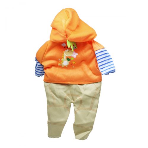 Одяг для пупса "Yale Baby" Динозаврик (помаранчевий) (MiC)
