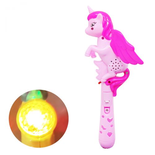 Іграшка "Єдиноріг", рожевий (на палиці) (MiC)