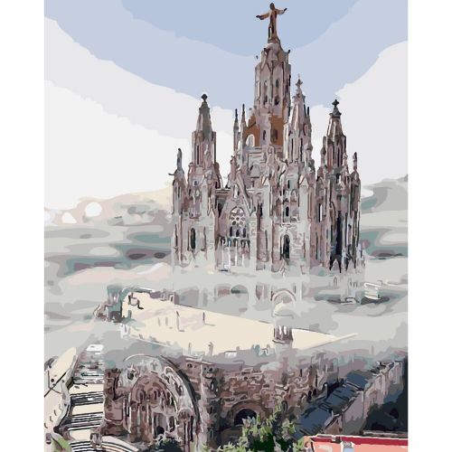Картина по номерам "Рио-де-жанеро за облаками" (MiC)