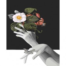Картина по номерам "Нежность рук"