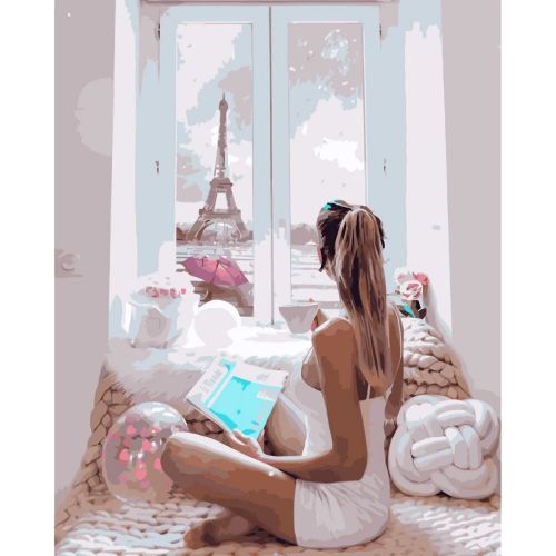 Картина по номерам "Утро в Париже" (MiC)