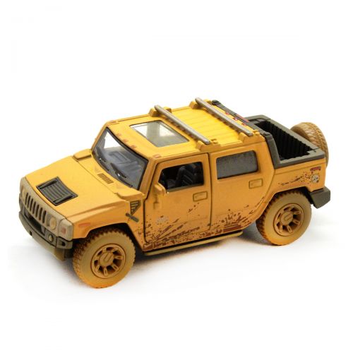 Машинка KINSMART Hummer H2 (желтый) (Kinsmart)
