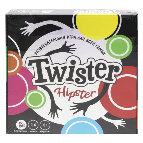Развлекательная игра "Twister-hipster" (MiC)
