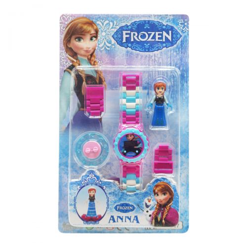 Детский набор "Frozen: Анна" с часами (MiC)