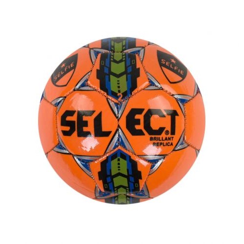 Мяч футбольный размер № 2 (оранжевый) (MiC)