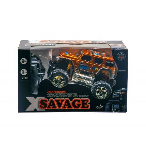 Машинка "Savage: Внедорожник" на радиоуправлении (бронзовая) (MiC)