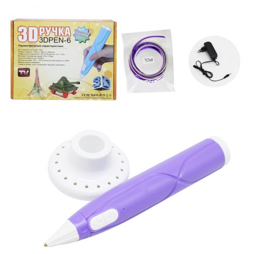3D ручка "3DPEN-3", фиолетовый (MiC)