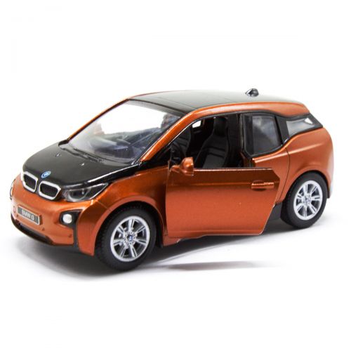 Машинка KINSMART "BMW I3" (оранжевая) (Kinsmart)