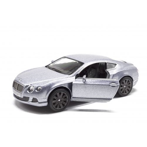 Машинка KINSMART "Bentley Continental GT" (срібляста) (Kinsmart)