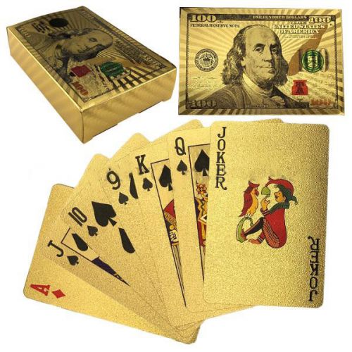 Карти гральні "Gold Долар", 54 карти (MiC)