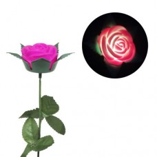 Светящаяся роза, 40 см (розовый)