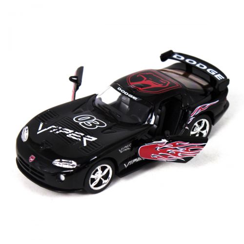 Машинка KINSMART Dodge Viper GTSR (черная) (Kinsmart)