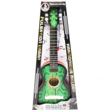 Детская гитара четырехструнная (зеленая)