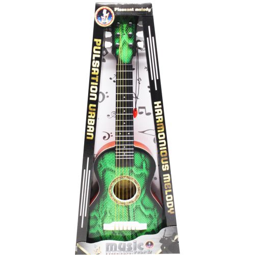 Детская гитара четырехструнная (зеленая) (MiC)