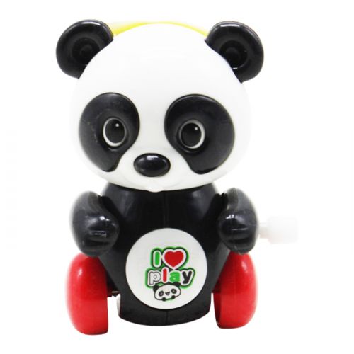 Заводна іграшка "Панда", чорна (MiC)