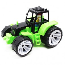 Трактор пластиковый (зеленый)
