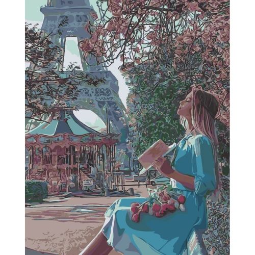 Картина по номерам "Весна в Париже" (MiC)