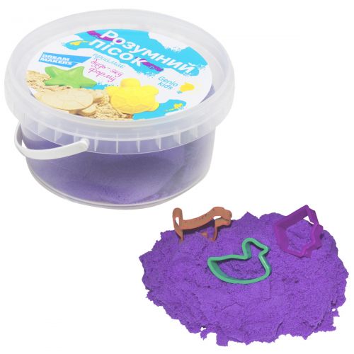 Набор для детского творчества "Умный песок", 500 г (фиолетовый) (MiC)