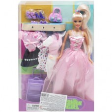 Кукла "Lucy" с аксессуарами, розовый