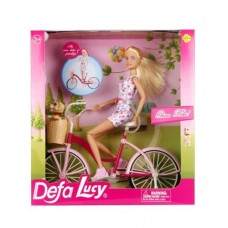Игровой набор "Кукла на велосипеде"