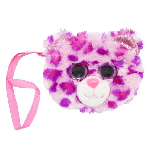 Мягкая игрушка-кошелек "Глазастик: Медведь" (розовый) (MiC)
