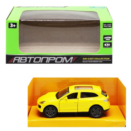 Машинка "АВТОПРОМ", жовта (Автопром)