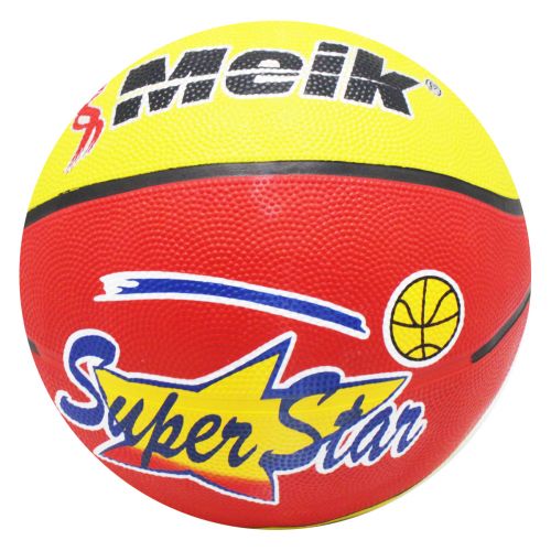 Баскетбольний м'яч "Meik №7" (жовто-червоний) (MiC)