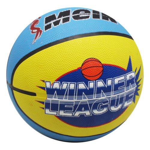 Баскетбольный мяч "Meik №7" (желто-голубой) (MiC)