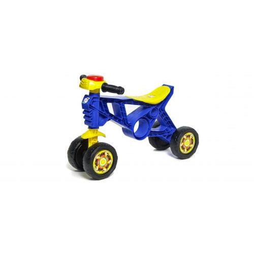 Мотоцикл пластиковый "Беговел-2" (синий) (Орион)