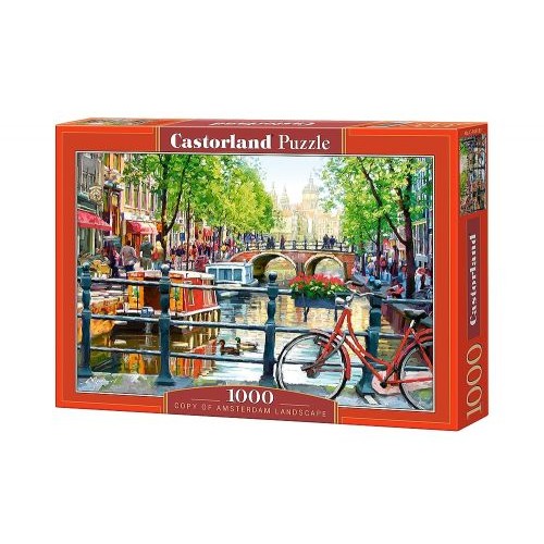 Пазлы "Амстердам, Copy of Amsterdam landscape", 1000 эл (Castorland)