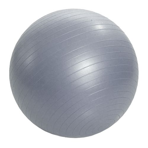 Мяч резиновый для фитнеса, 55 см (серый) (MiC)