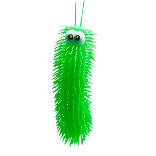 Іграшка антистрес "банькуватий гусениця" (зелена) (MiC)