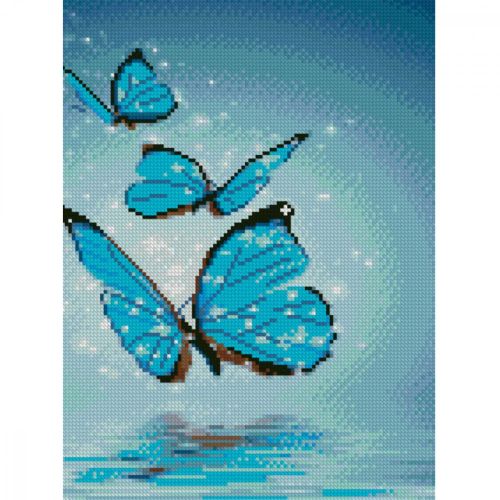 Алмазная мозаика "Волшебные бабочки" (Strateg)
