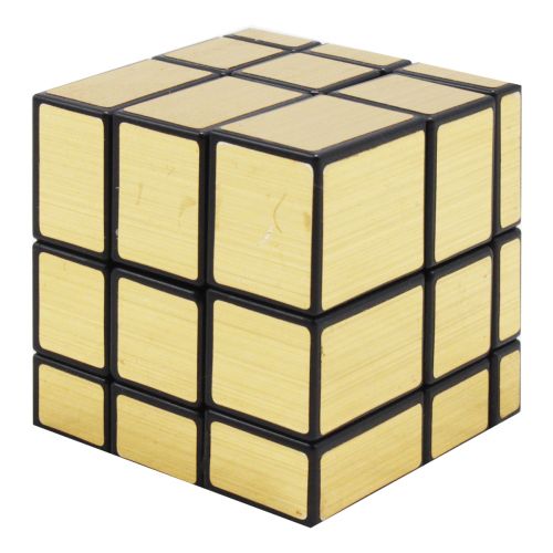 Зеркальный кубик Рубика "Cube", золотой (Promotion)