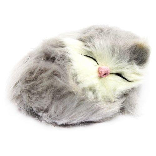 Сонный котик (серый) (MiC)