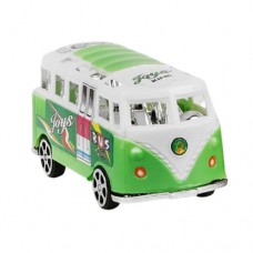 Инерционный автобус, зеленый