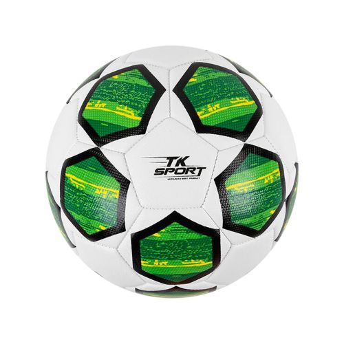 М'яч футбольний №5 "TK Sport", зелений (MiC)