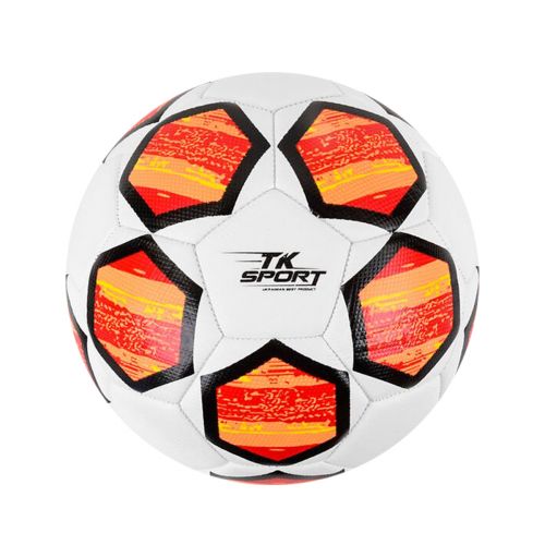 М'яч футбольний №5 "TK Sport", помаранчевий (MiC)