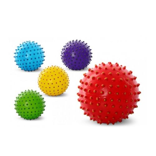 Мяч резиновый с шипами, 8 см, 3 штуки (MiC)