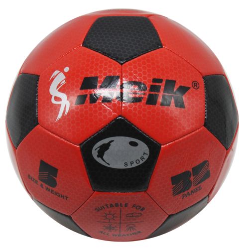 Мяч футбольный №5, красный (MiC)