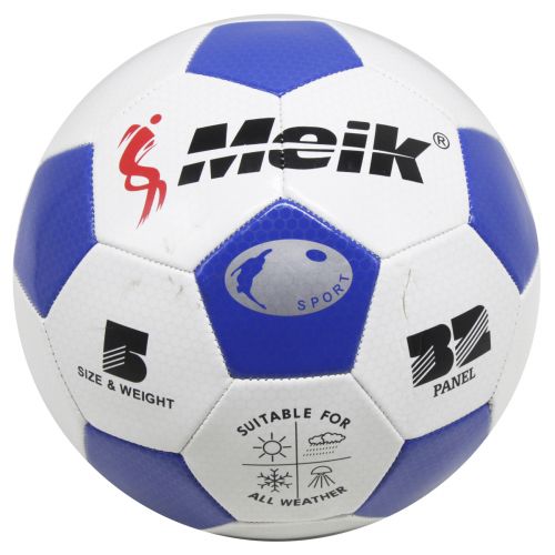 М'яч футбольний №5, синій (MiC)