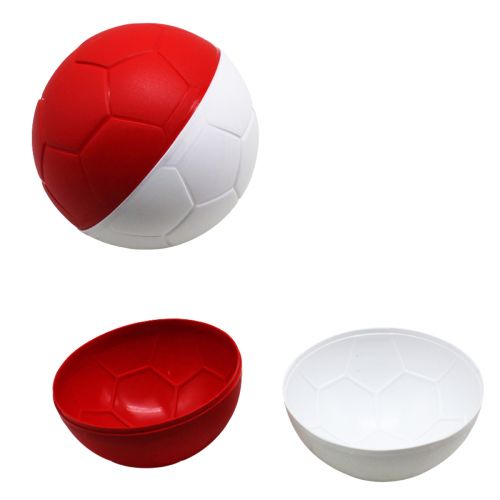 Формочка для піску "М'ячик", червоно-біла (TIGRES)