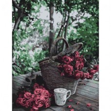 Картина по номерам "Собранные цветы"