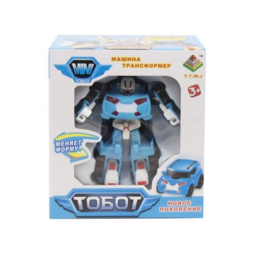 Трансформер "Tobot X", мини (голубой) (Y.T.W.J)