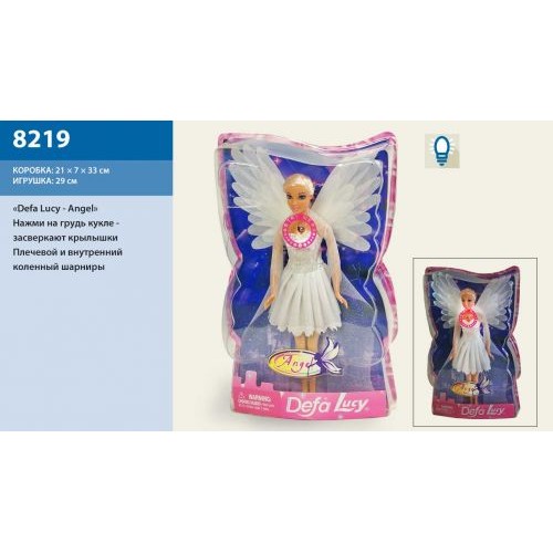 Лялька "Defa Lucy: Ангел" з світяться крилами (DEFA)