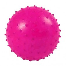 Мяч с шипами розовый, 10 см