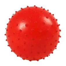 Мяч с шипами красный, 10 см